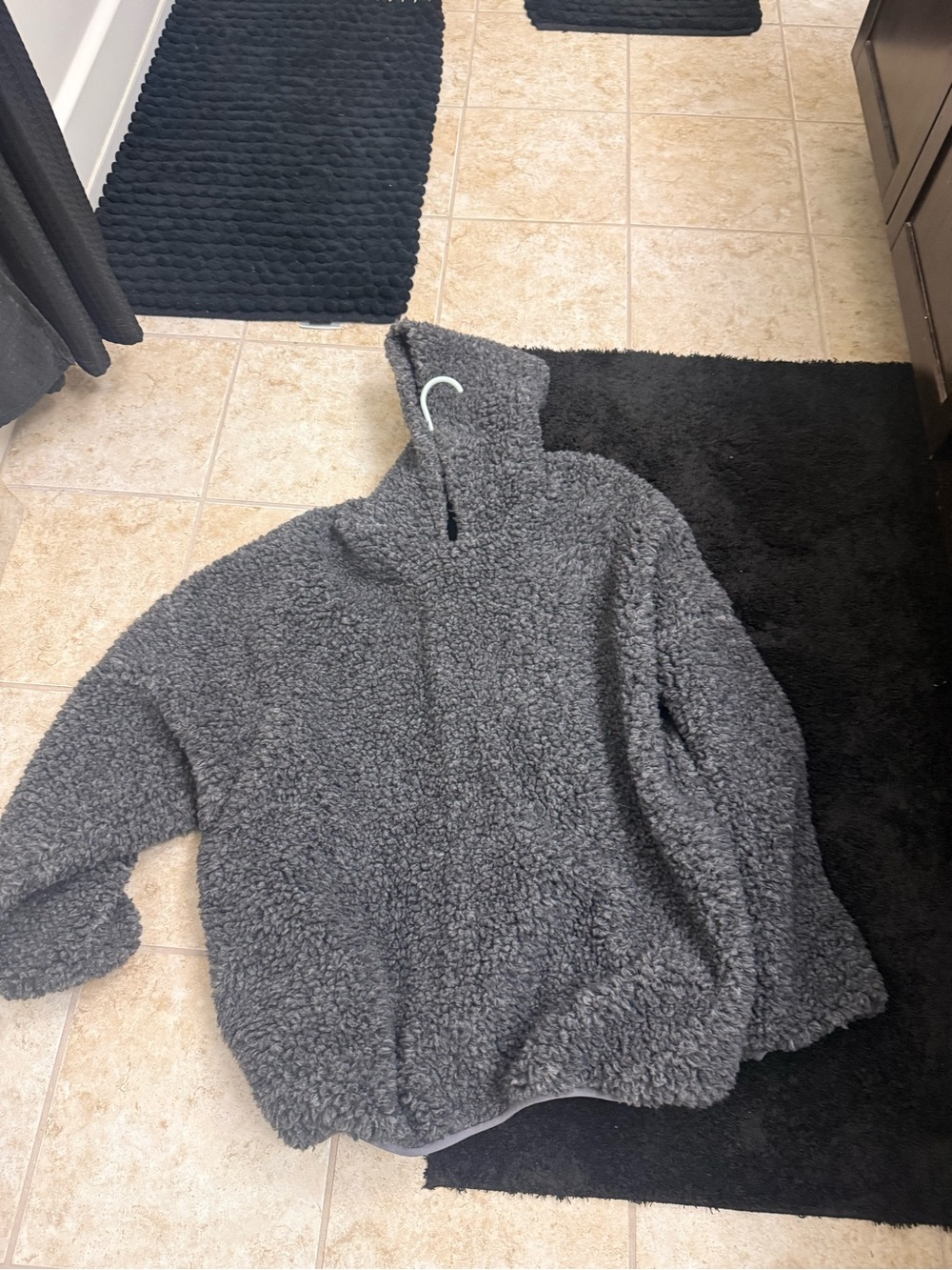 Fear of God Charcoal Sherpa Hoodie